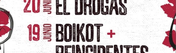 Festival Vintoro: El Drogas, Boikot,  Reincidentes y Ciudad Jara. 18,19 y 20 de Junio 2021