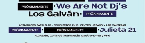Nace «FestiAL» un nuevo Festival en Alcázar de San Juan con Amaral, Shinova, La La Love You, Los Galván, Juelieta 21, entro otros.